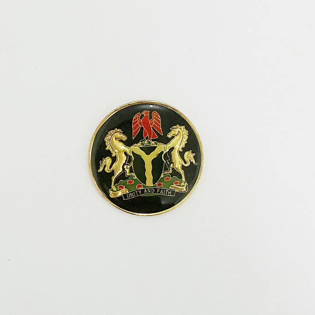 厂家供应电镀锌合金纪念品定制个性logo金属纪念币定做 塑料、塑胶标签1