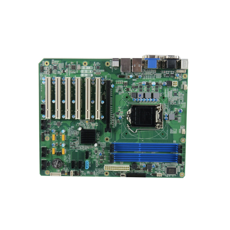 B75工控主板ATX工业大母板 DMB-1076工控源头厂家 6个PCI槽主板1