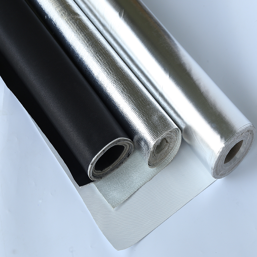 自粘铝箔布 菲尔德供应铝箔布 耐火、防火材料 单双面铝箔隔热布3