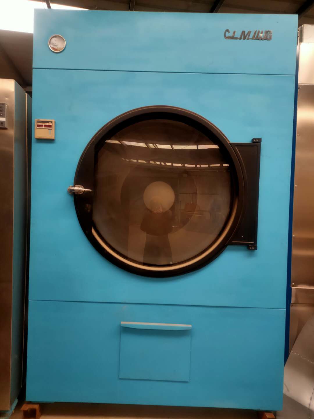 联兴XGQ-100海狮全自动水洗机 洗涤、烘干设备 烘干机 折叠烫平机1