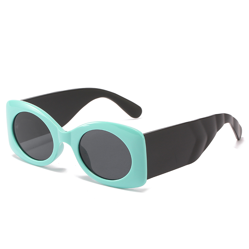 sunglasses 欧美潮流风圆形眼镜 时尚百搭街拍圆框墨镜女批发 2021希英新款太阳镜8