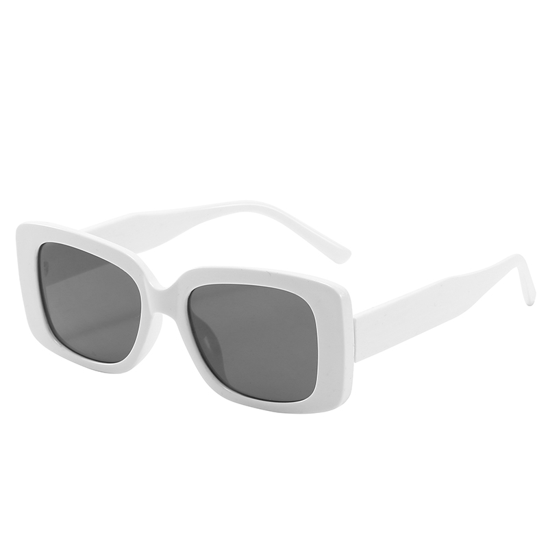 2021新款希英方框太阳镜 2105 欧美百搭复古方形PC眼镜 韩版墨镜UV4004