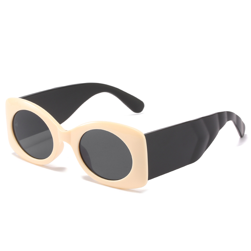 sunglasses 欧美潮流风圆形眼镜 时尚百搭街拍圆框墨镜女批发 2021希英新款太阳镜5