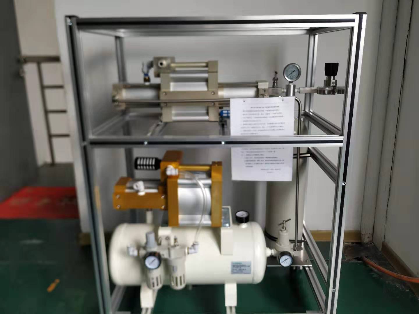 高压可调气体增压系统 往复泵 气体增压机 气体增压装置2
