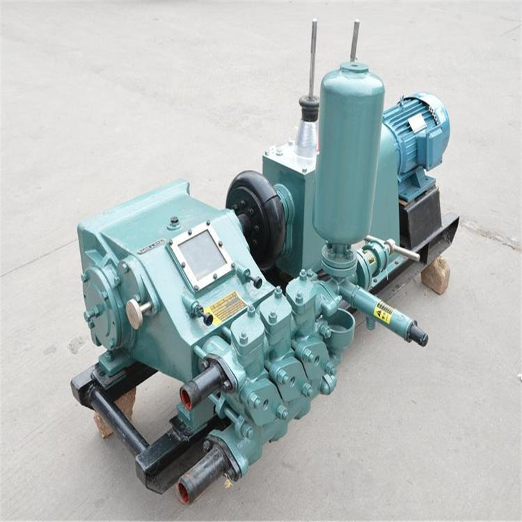 湖南衡阳电动三缸大流量注浆泵 万泽锦达BW320型工程用大流量输送泵4