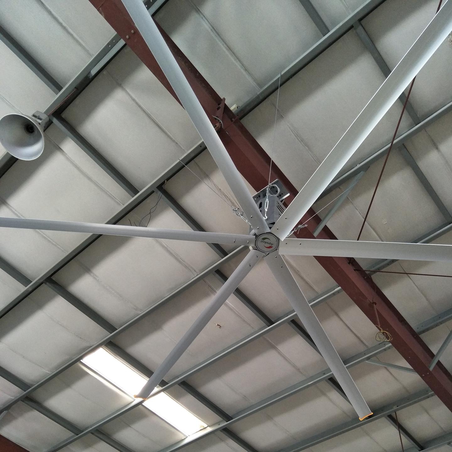 安装7米直径工业大吊扇 8米大型工业节能风扇 工业风扇3