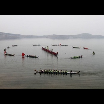 12 22人龙舟端午节日水上赛事国际比赛用标准龙舟 可定制1