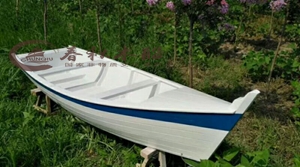 欧式手划木船 景观帆船 小木船 一头尖装饰木船 观光钓鱼船摆件船3