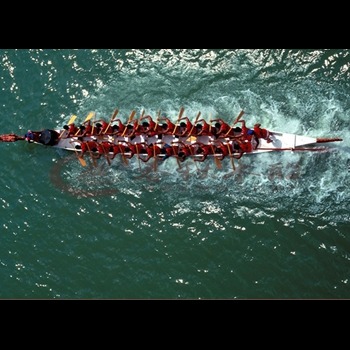 12 22人龙舟端午节日水上赛事国际比赛用标准龙舟 可定制4