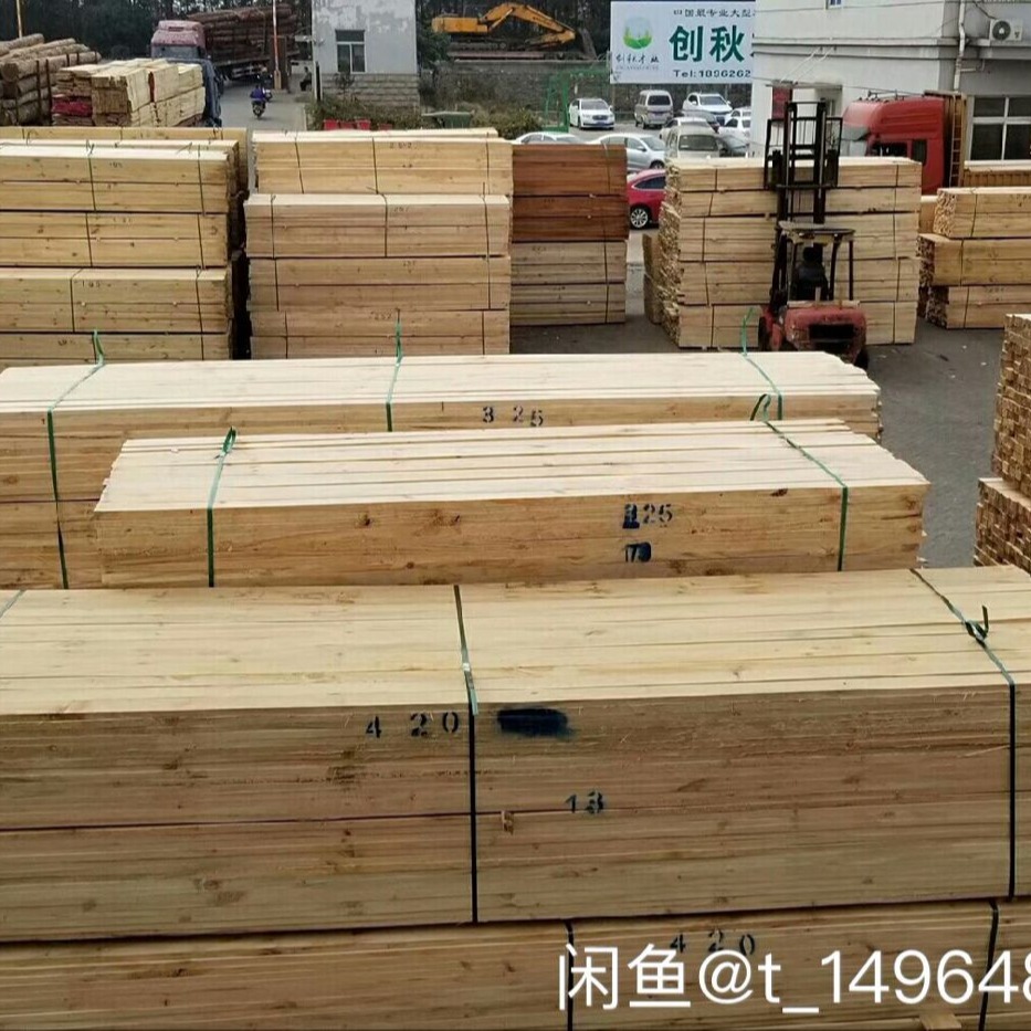 木板材 河南云杉方木加工厂1