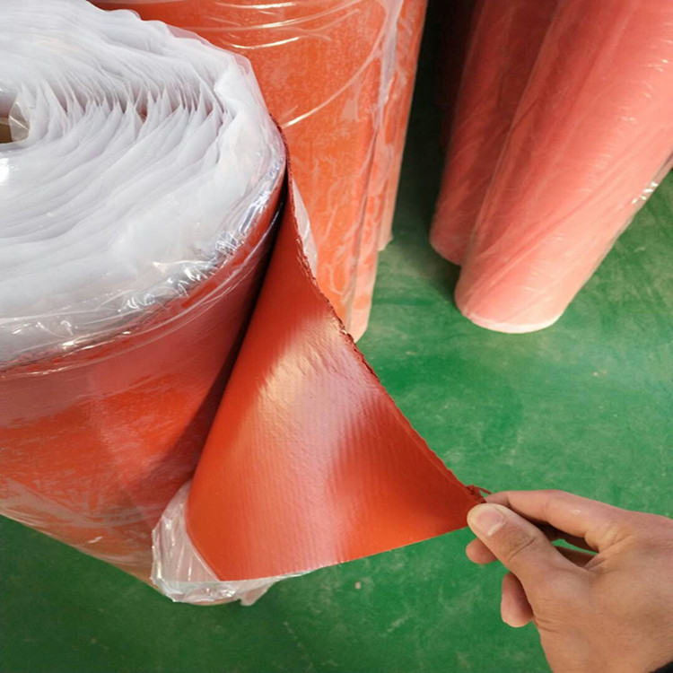 焊接防火布 厂家生产优质 耐高温硅胶布 阻燃防火布加工防火苫布3