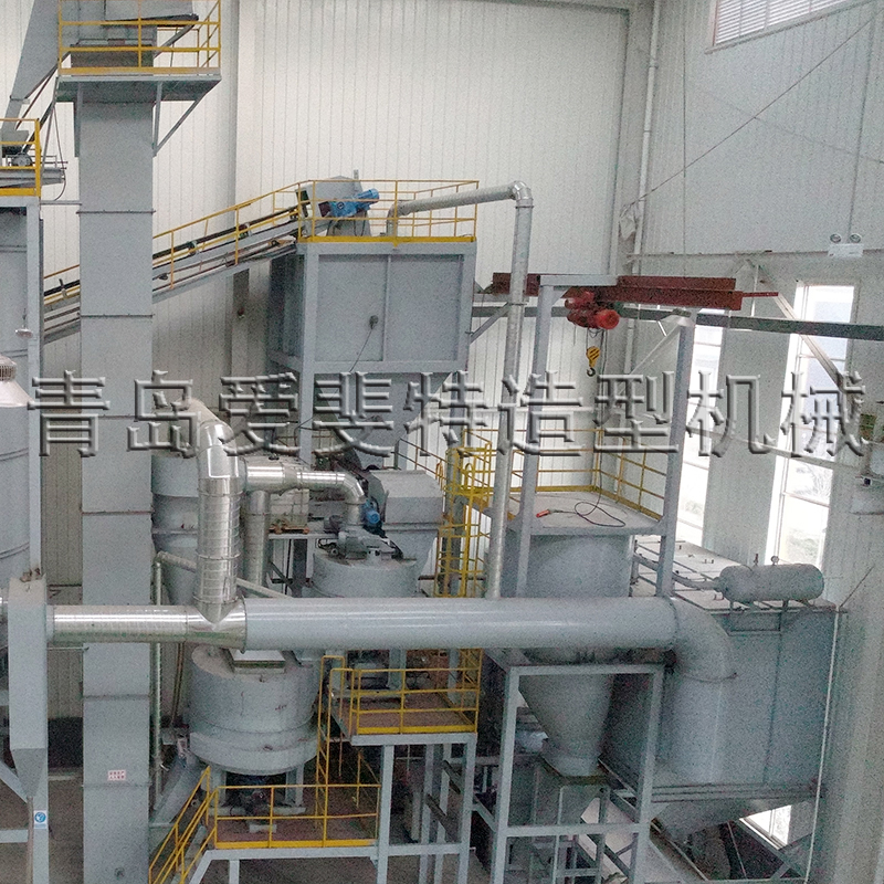 砂处理处理系统 铸造设备 粘土砂处理生产线4