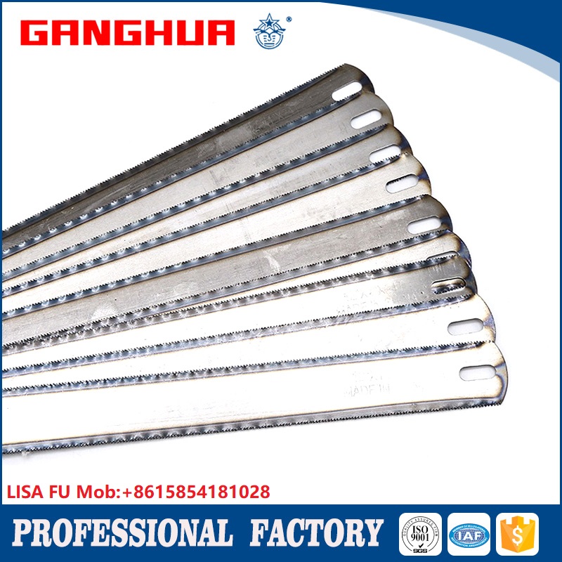 steel flexible hacksaw 双面齿碳钢锯条 blade 柔性锯条 carbon4