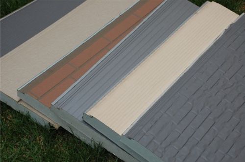 特种建材 金属压花复合保温装饰板