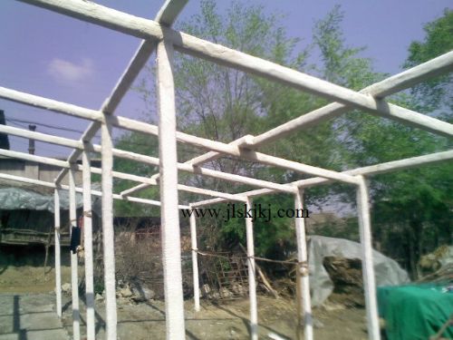 供应玻璃钢植物架杆 特种建材