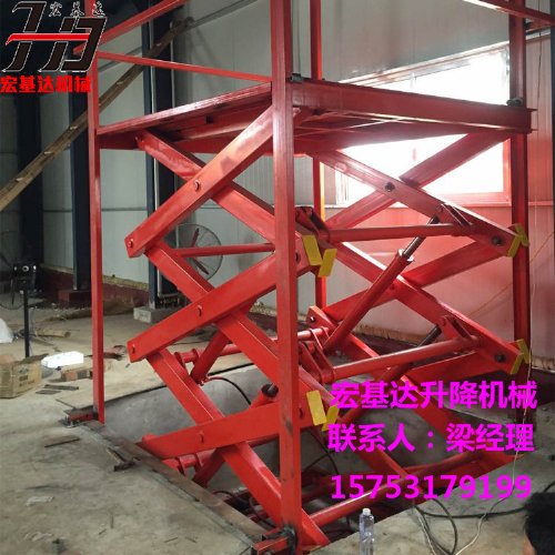 工程机械、建筑机械 货物提升机厂家 蚌埠固定剪叉升降平台 液压升降货梯