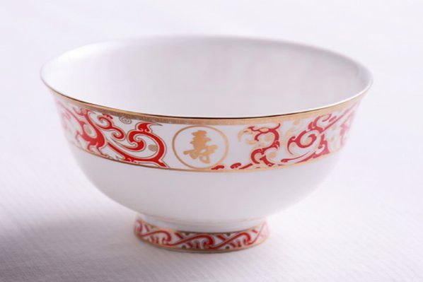 骨瓷长寿碗陶瓷寿碗祝寿碗礼品批发 智能家居 赫窑1