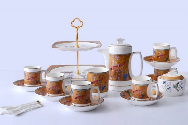 智能家居 高档欧式骨瓷咖啡具套装陶瓷水具茶具礼品定制 赫窑1