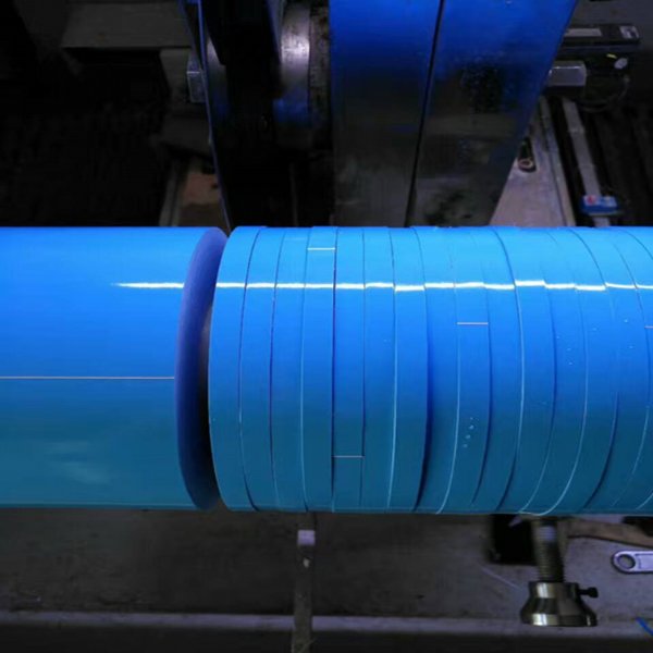 生产供应 可定做 蓝色玻纤布导热胶带 LED导热双面胶 灯带铝基板散热胶带