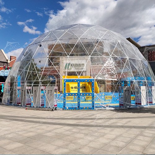 展览圆形帐篷 100％利用空间 活动球形篷房 承包搭建运输 定制
