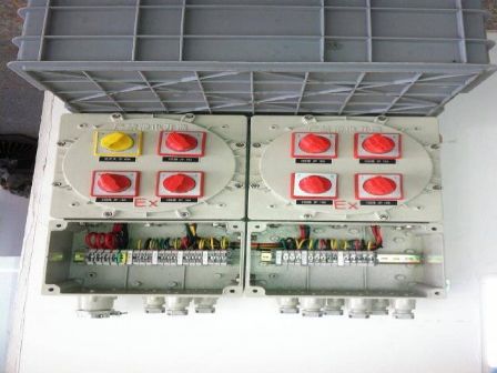 仪器仪表 定制BXMD51防爆铸铝配电箱多路启动控制箱厂家