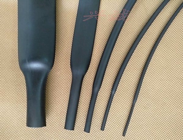 仪器仪表 厂家生产批发DR150℃耐高温耐油柔软橡胶热缩管
