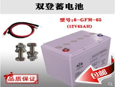 河南郑州双登蓄电池6-GFM-65AH全国联保质保三年ups电源