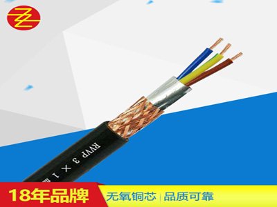 仪器仪表 电缆厂家批发 国标足米RVVP3*1mm平方屏蔽软电缆