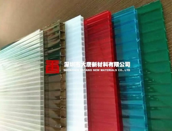 广东生产厂家 仪器仪表 双层中空阳光板 卡布隆板