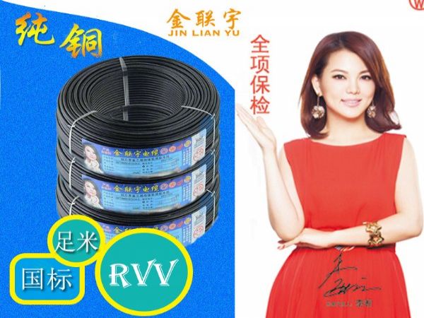 广东金联宇电缆电线RVV软线 仪器仪表
