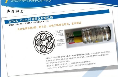 ZC-YJLH10铝合金导体弧形连锁铠装电力电缆 仪器仪表