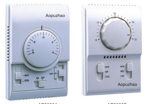 奥普AP2000系列拨盘式恒温控制器 电气联接