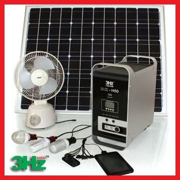 电气联接 50W太阳能发电系统1