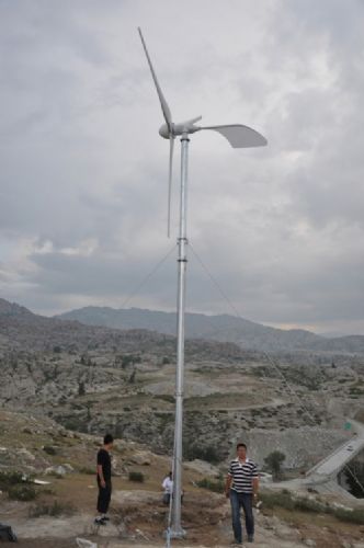 电气联接 5000w家用小型风力发电机