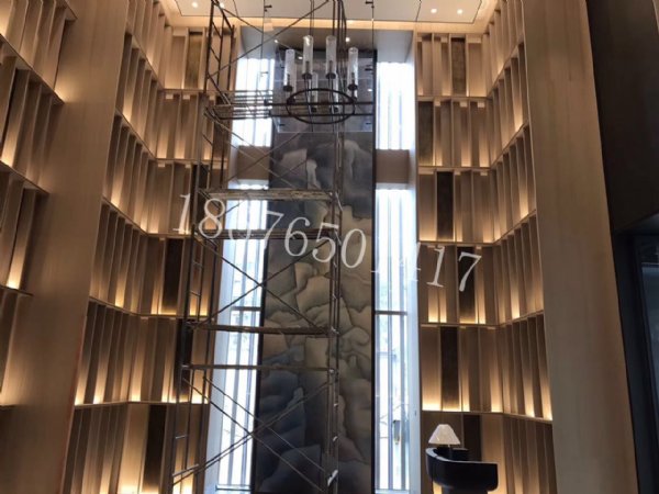 重庆酒店日式屏风定制加工 钛金香槟金玫瑰金屏风隔断厂家直销
