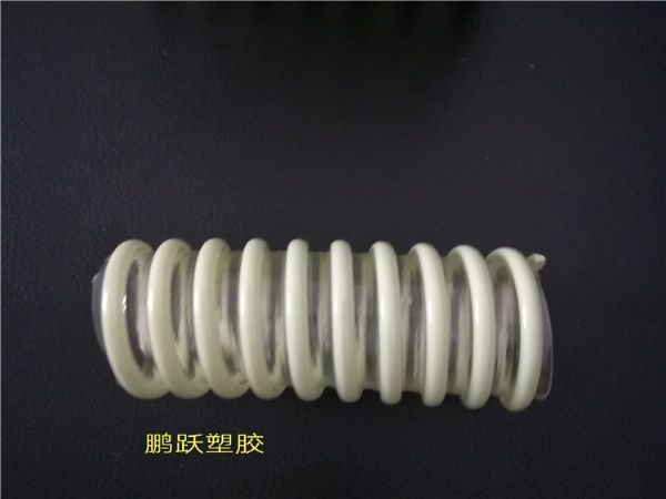 安徽pu塑筋增强管价格内径75mm内壁平滑颗粒输送管 塑料建材