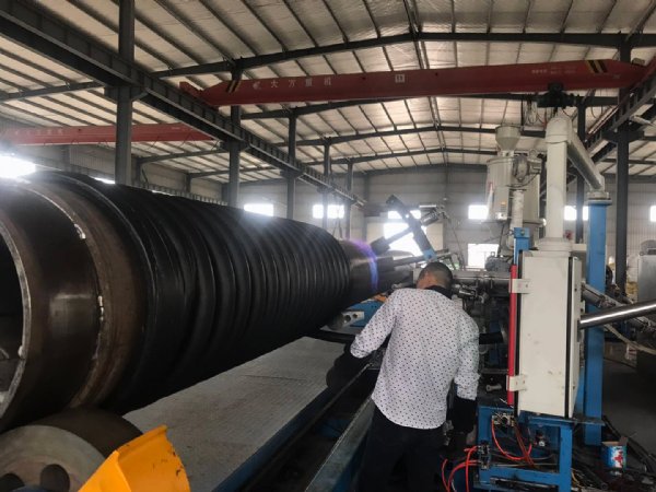 江西克拉管生产厂家 hdpe缠绕增强管价格b型 塑料建材