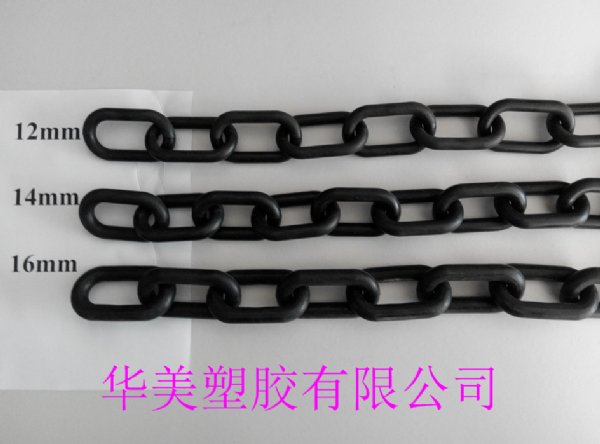 塑料建材 批发K814-58不锈铁链 包塑铁链 景观防护链1