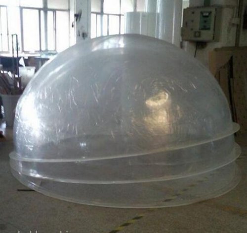 3米亚克力超大球罩 塑料建材 有机玻璃透明球罩