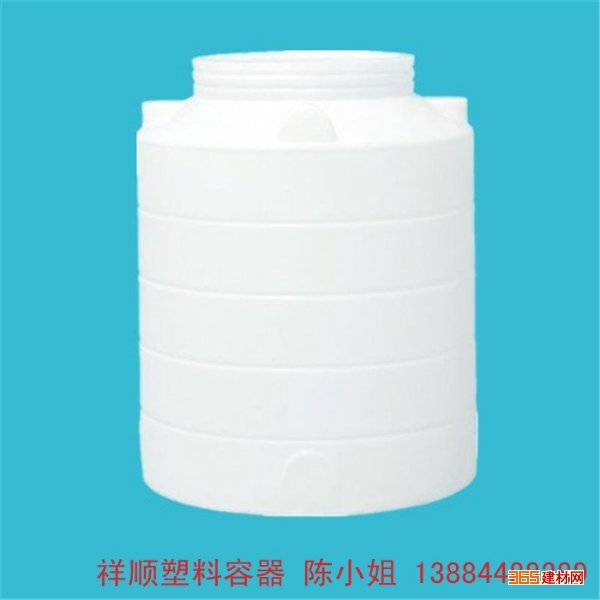 PE桶 250L塑料水箱 大白桶 牛筋料防撞桶 塑料建材