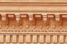 江门别墅窗线套GRC特种水泥装饰构件罗马柱生产厂家 石材