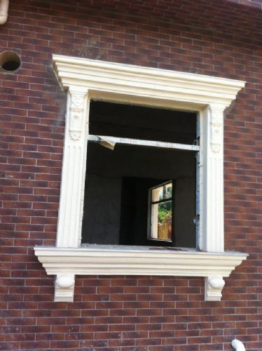 外墙门窗套 石墙门窗套 东莞欧式装饰门套 GRC水泥欧式窗套 GRC构件窗户套