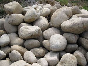 自然石 鹅卵石 石材 天然河石