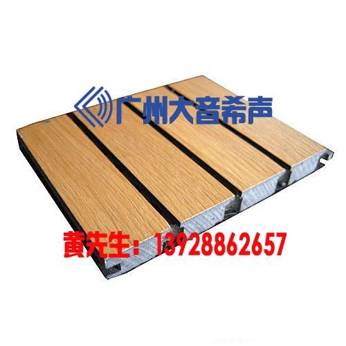 装饰板材 供应槽木阻燃吸音板