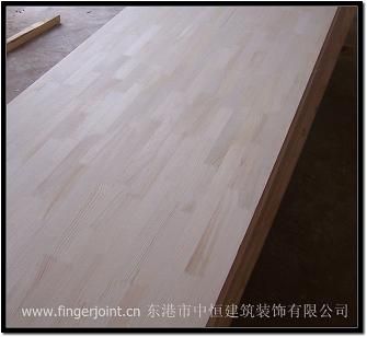 楸木 油松 栗木集成材指接板拼板 装饰板材