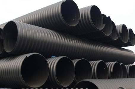 钢结构、膜结构 HDPE高密度聚乙烯钢带增强缠绕波纹管