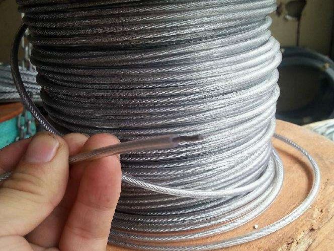 建筑结构钢板 兴化渔业织网用包塑304不锈钢丝绳