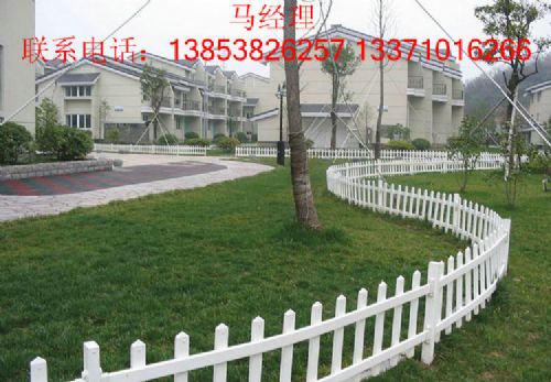 建筑结构钢板 供应国安PVC花卉护栏