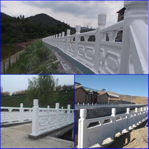 园艺工具 河堤桥梁护栏 混凝土仿石栏杆