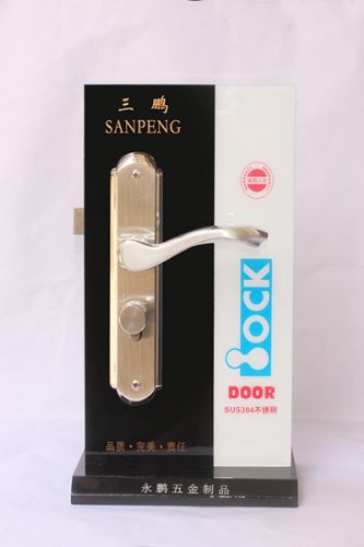 室内门锁 广东揭阳门锁具 生产304不锈钢轴承执手锁 装饰五金锁具